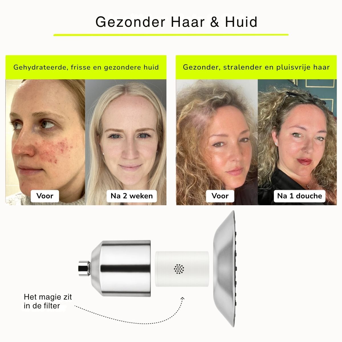 BergKam Gefilterde DoucheKop