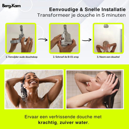 BergKam Gefilterde DoucheKop